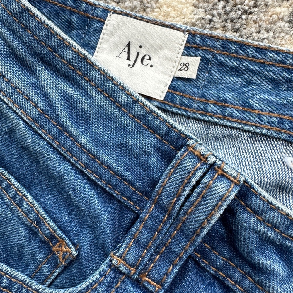 Aje High Rise Blue Women's Jeans
Stevie Barrel Ankle Jean - Picture 10 of 16